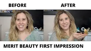 MERIT BEAUTY FIRST IMPRESSION| MINIMALIST MAKEUP | EASY MAKEUP LOOK