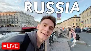 RUSSIA Live: Saint Petersburg Tuesday Walk w/ friend
