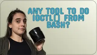 Unix: Any tool to do ioctl() from bash?