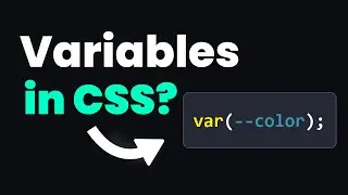 CSS Variables | Custom Properties Tutorial for beginners
