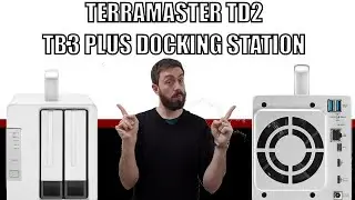 Terramaster TD2 Thunderbolt 3 PLUS RAID 2 Bay and Docking Station