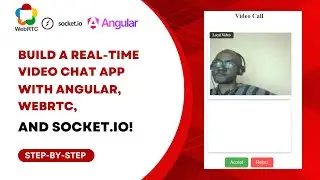 🚀Build a Real Time Video Chat App with Angular, WebRTC, and Socket IO! Step by Step🚀