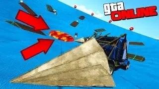 БЕСПОЩАДНОЕ ДЕРБИ НА БОЛЬШИХ ГРУЗОВИКАХ С НОСАМИ В GTA 5 ONLINE (ГТА 5 ПРИКОЛЫ И ТРЮКИ)
