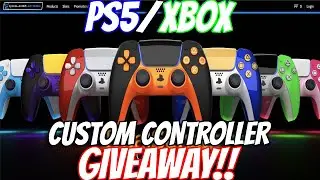 PS5 & XBOX SERIES X COLORWARE CONTROLLER GIVEAWAY!!