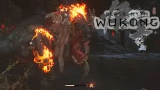 Black Myth Wukong Bishui Golden-Eyed Beast Boss Fight! Secret Area Chapter 5 Complete!