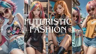 AI Lookbook | Futuristic Fashion | Fashion #2 | NeuronRush