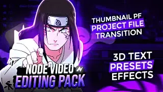 Free Editing Pack - Node Video | 3D Text Editing Pack | Node Video (+Project File)