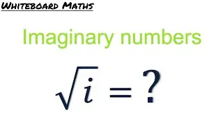 Square root of i