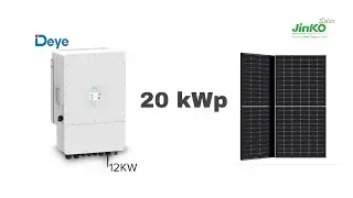 Productie sistem fotovoltaic 20 kWp pe luna februarie 2024