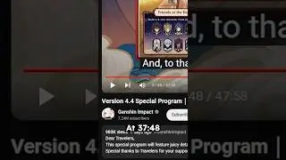 Genshin is hemorrhaging followers because of this… Full vid on my YouTube channel 