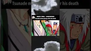 Tsunade misses Jiraiya after his death 