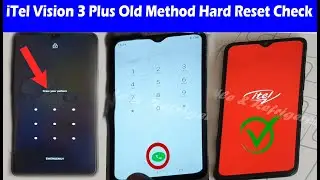 iTel Vision 3 Plus Old Method Hard Reset Test