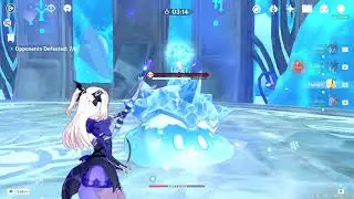 Genshin impact doing domains 5