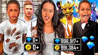 CONVERTI DE POBRE A RICO 🤑 A UN SUSCRIPTOR *LLORA* FREE FIRE