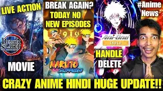 🤯New Hindi Dub Anime Hundle Delete!! Naruto Shippuden Hindi Dub Big Update || Demon Slayer LA Movie