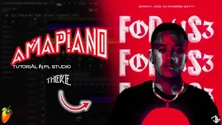 Amapiano Fl Studio Tutorial 2024 | 🎹Musical Jazz Cook Up