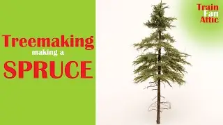 modeling a very realistic h0 scale spruce
