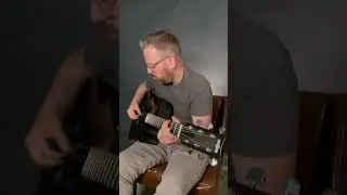 Swampy guitar playing