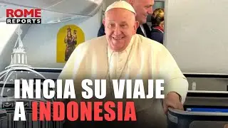 🇮🇩 INDONESIA | Hacia Indonesia: Francisco inicia el que será el viaje más largo de su pontificado