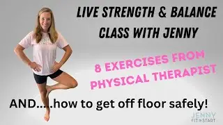 LIVE Balance and Strength Class with JENNY!