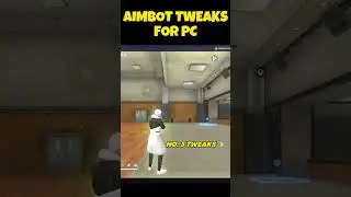 BEST AIMBOT TWEAKS FOR FREE FIRE PC 🎯😱 #shorts  #freefiresetting #tweaks
