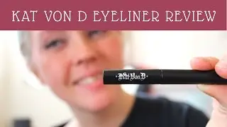 Kat Von D Vegan Eyeliner Review