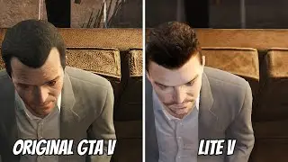 GTA 5 Original Vs GTA 5 LITE Gameplay🔥 | Comparison of GTA 5 LITE