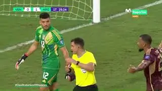 VENEZUELA vs. ARGENTINA: ¿POLÉMICA? RONDÓN DERRIBADO EN EL ÁREA | CLASIFICATORIAS 2026 🇻🇪⚽️🇦🇷