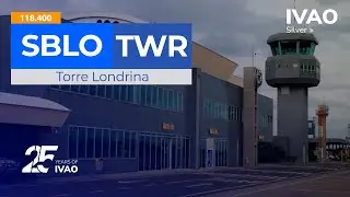 🔵[ LIVE-SBLO]🔵🗼TORRE LONDRINA | SBLO_TWR | LIVE TORRE LONDRINA | IVAO