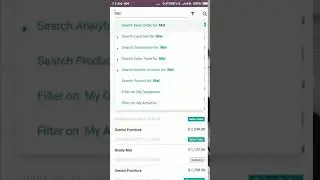 Background should not scroll when try to filter scroll