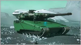 This has to be the COOLEST sounding sci-fi tank battle ever