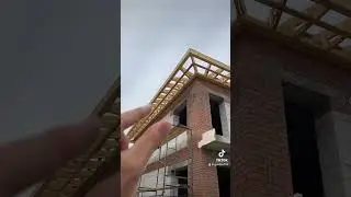 Как утеплить фасад со скатной кровлей 