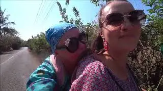 271. Докаталась! Первое падение, первая травма! Скутеру нужен ремонт! Арамболь. Гоа 2023.