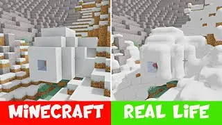 This Minecraft video will surprise you!  ❄️⛄️❄️