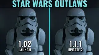 Star Wars Outlaws - Patch 1.1.1 - VRAM Improvements - RTX 3070 - 1440p
