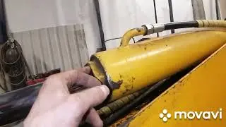 7.12022 г. Jcb3cx.Ремонт эска. Разбираю телескоп 2 часть. Смотреть только умным. Слабоумным не стоит