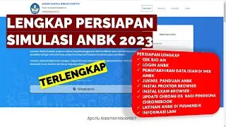 PERSIAPAN SIMULASI ANBK 2023