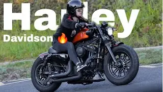 Harley Davidson 🔥 riding #harleydavidson #harley first time