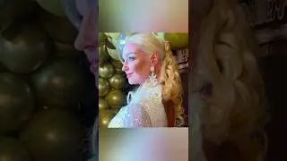 Анастасия Волочкова-Платье белое
