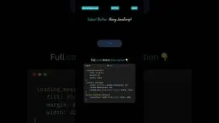 ✨ CSS Submit Button Hover & Click Animation 
