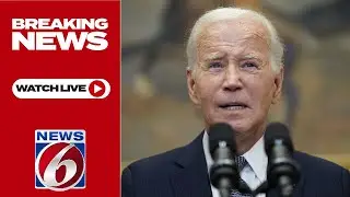 WATCH LIVE: President Biden, officials speak in Baltimore after deadly bridge collapse
