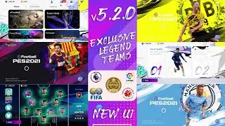 [v5.4.0] 'Pro' Platinum OBB Patch for PES 2021 Mobile | Licensed Teams | Exclusive Legend Teams |