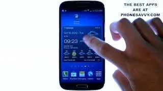Android Weather and Clock Widget - App Review - Best Weather Widget Available