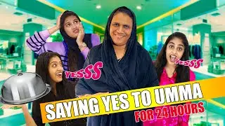 SAYING YES TO UMMA FOR 24 HOURS CHALLENGE ❤️ | PULLOTHI