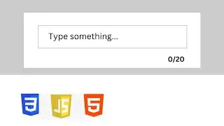 Limiting Text Input Length in HTML Fields | HTML, CSS and JAVASCRIPT