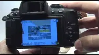 Panasonic G1/GH1: Delete