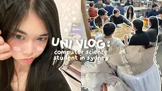 a week in the life of a computer science student in sydney | study, life, homebody, phomemo