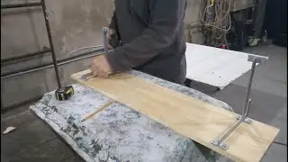 Полочка для цветов на батарею