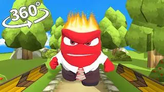 Inside out Anger chase you! 360° VR