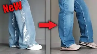 ✅Don't Miss the 3 Best Ways to Shorten Jeans While Keeping the Original Hem